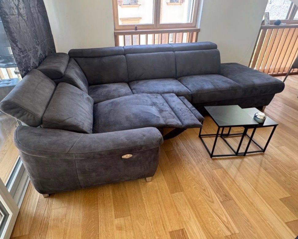 Sofas: L Couch grau – D'occasion à Unterägeri par ale_98n8 1