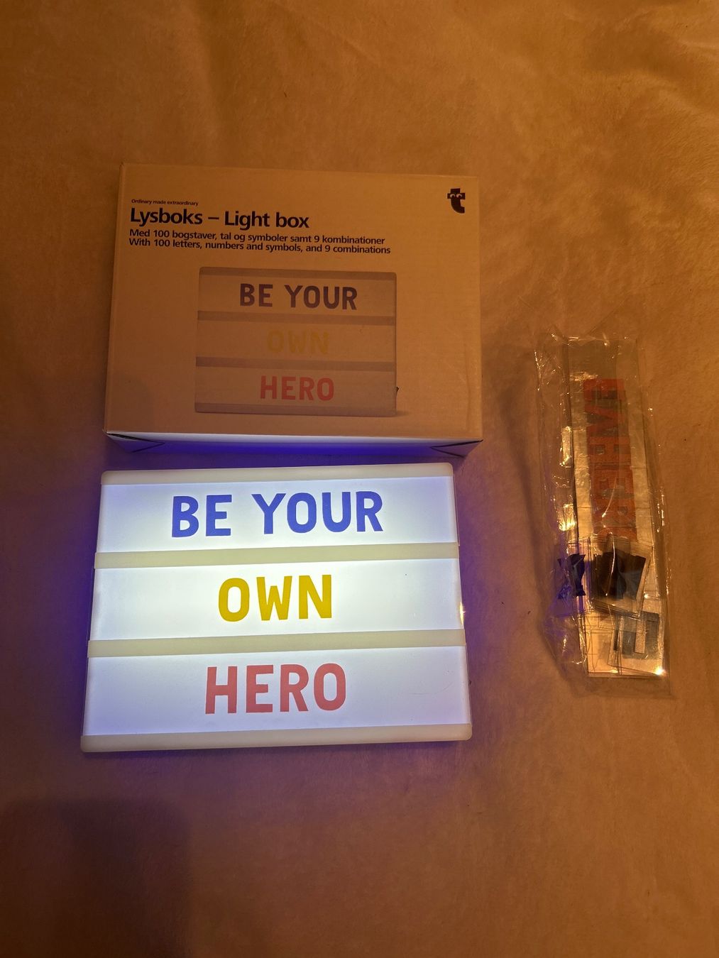 Tutte le decorazioni: Lightbox mit Beschriftung – Nuovo (secondo la descrizione) da Illnau venduto da joya909 1
