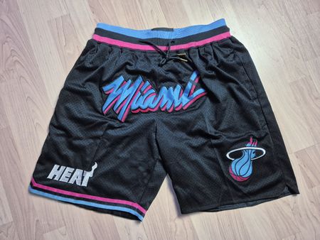 Miami Heat Just Don NBA Shorts Grösse L NEU