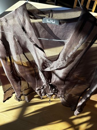 Vera Mont leichter Bolero in wunderschönem dunkelbraun