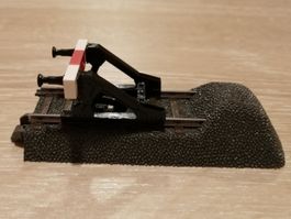 Märklin HO AC : rail C, butoir (sans éclairage)