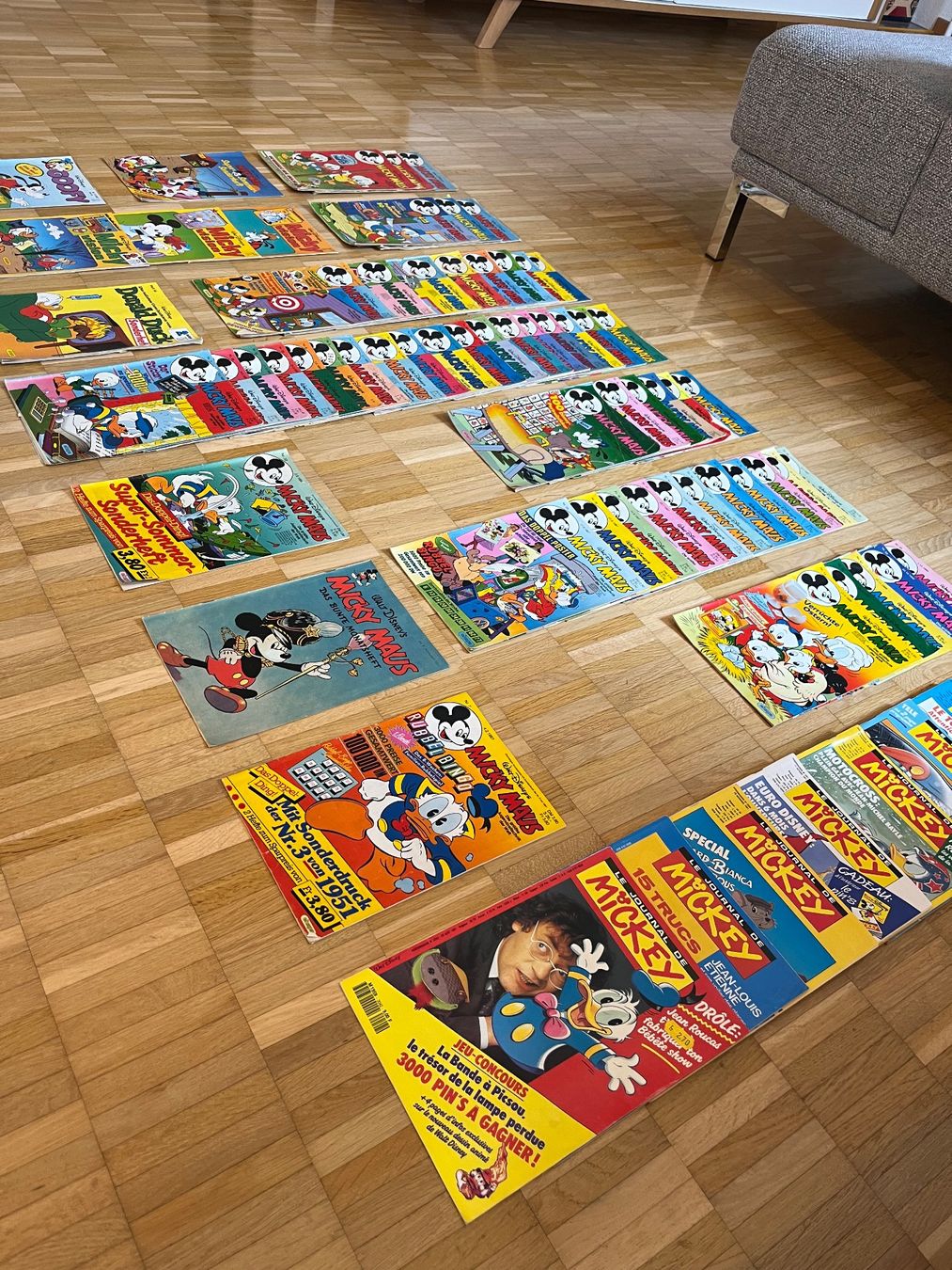 Fumetti: Micky Maus Hefte 1951-1988 – Usato da bern venduto da sanducci