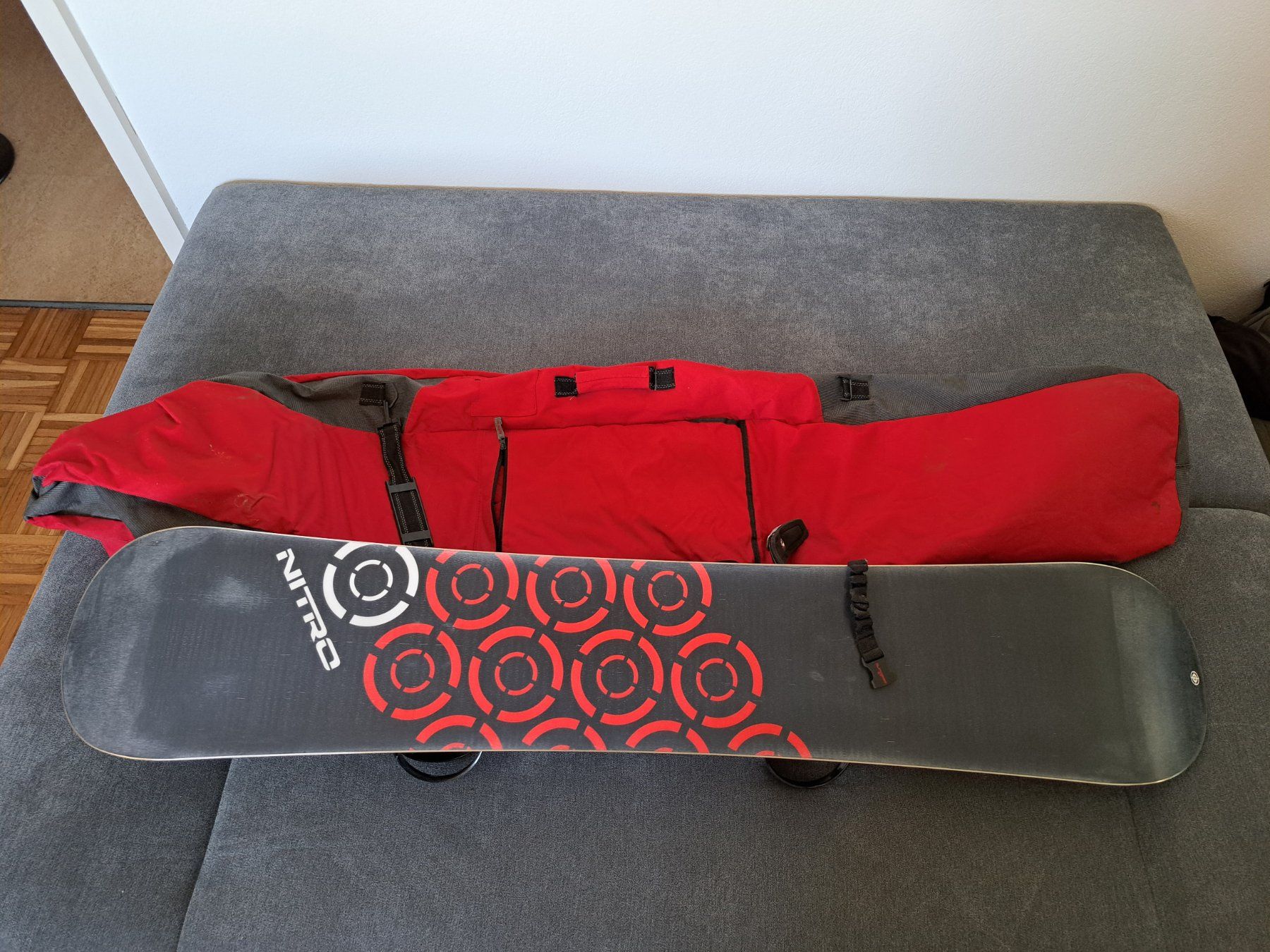 Snowboard Nitro Board: Snowboard Nitro 55 Target, wenig gebraucht – Usato da Schafisheim venduto da Parker30 1