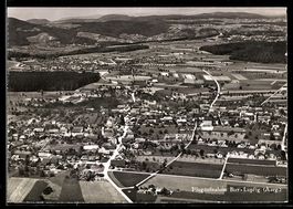 Birr /Aargau, Flugaufnahme von Birr und 
