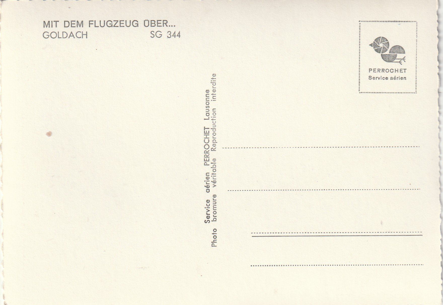 Cartoline postali: Goldach Flugaufnahme – Usato da Rorschacherberg venduto da fratovi2 1