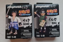 2 x PLAYMOBIL Naruto Shippuden    Sasuke & Iruka     *NEU*
