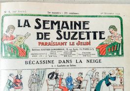 Semaine de Suzette 29 année 1932 art déco Bleuette Bécassine