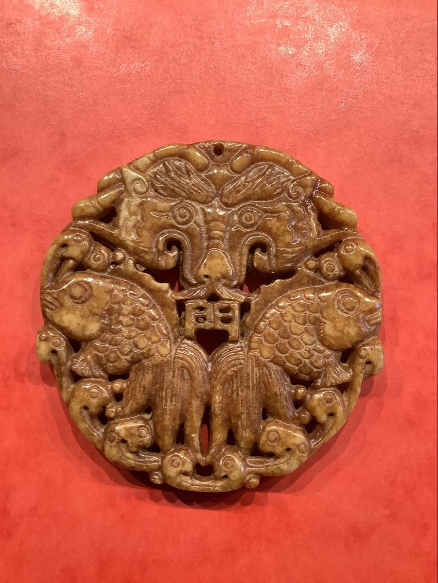 Ciondoli: Altes Jade Amulett – Usato da Zürich venduto da Albatros57 1
