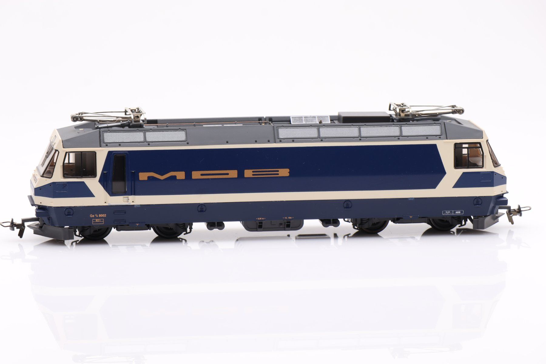 Bemo Modellini di ferrovie: Bemo 1259 302 MOB GE 4/4 lll 8002 DC, H0m – Nuovo (secondo la descrizione) da Ried (Muotathal) venduto da Modellbahn.swiss 1