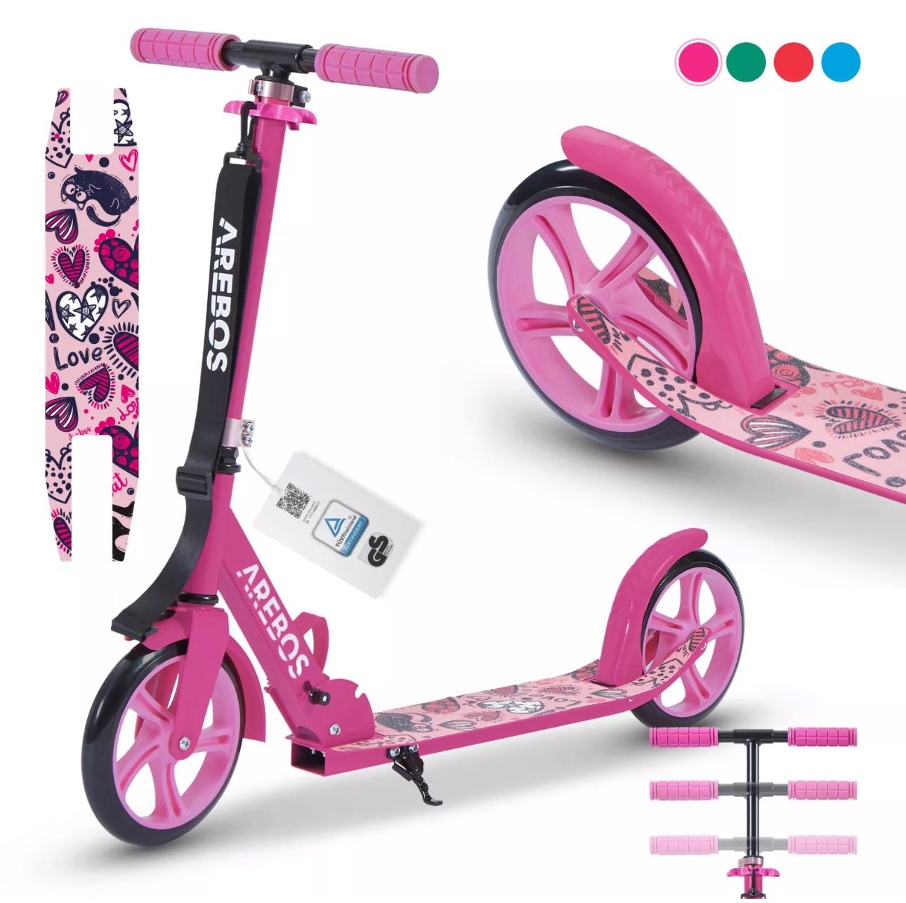 Kickboard: Tretroller Kickroller Cityroller Kinderroller Erwachsene – Nuovo e nell'imballaggio originale da Amriswil venduto da JaJa-Express