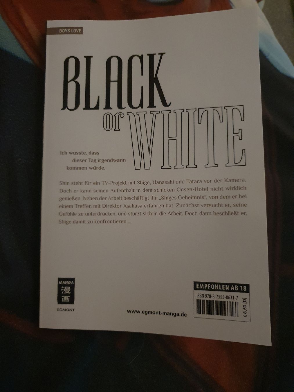 Fumetti: Manga Black or White band 11 – Nuovo (secondo la descrizione) da Kloten venduto da Tatsuya7777777 1