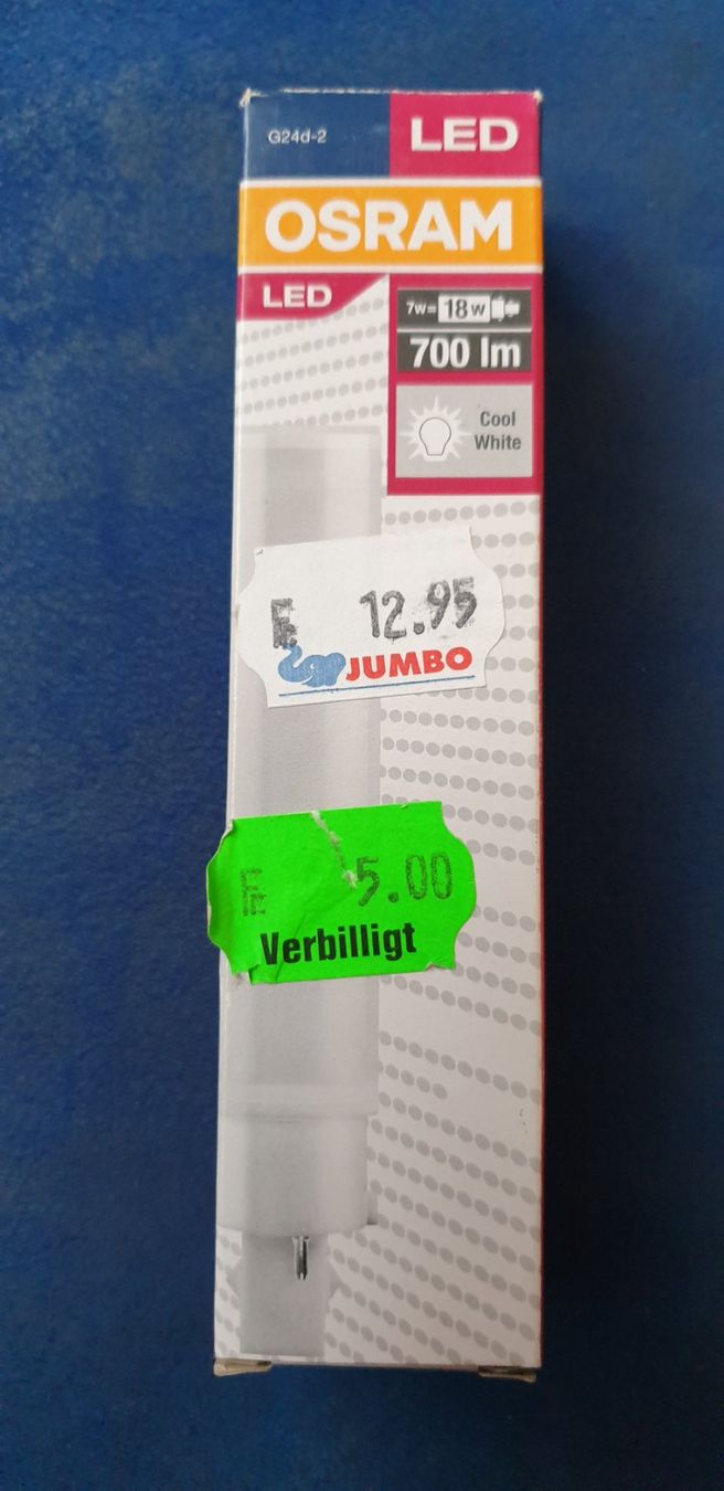 Osram Lampade: Osram LED Leuchtmittel G24d-2 – Nuovo (secondo la descrizione) da Schönenwerd venduto da Schleuni01