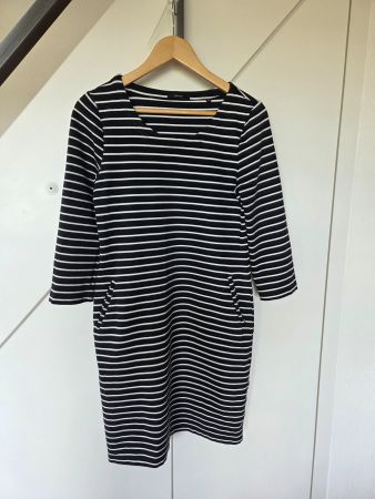 Opus Kleid Damen 40 (blau-weiss gestreift)