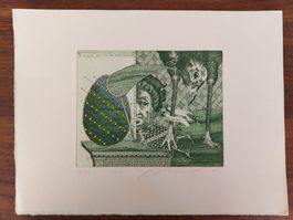 Exlibris Juri Jakovenko - Original Radierung signiert