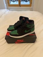 Nike Jordan 1 haute coloris vert pin/noir