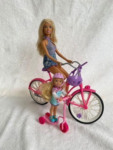 barbie sisters bike for two