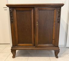 Kommode rustikal dunkel massiv Holz
