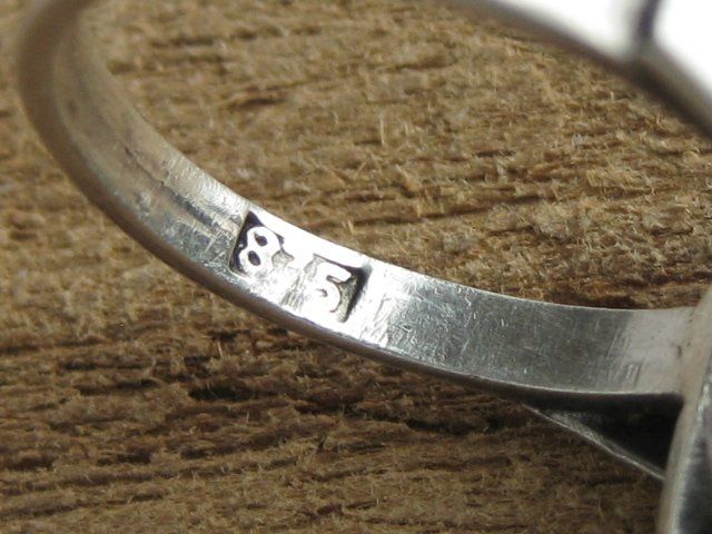 Anelli: Vintage Ring Silber 835 Türkis Gr. 50 – Usato da Ermatingen venduto da Decovin 7
