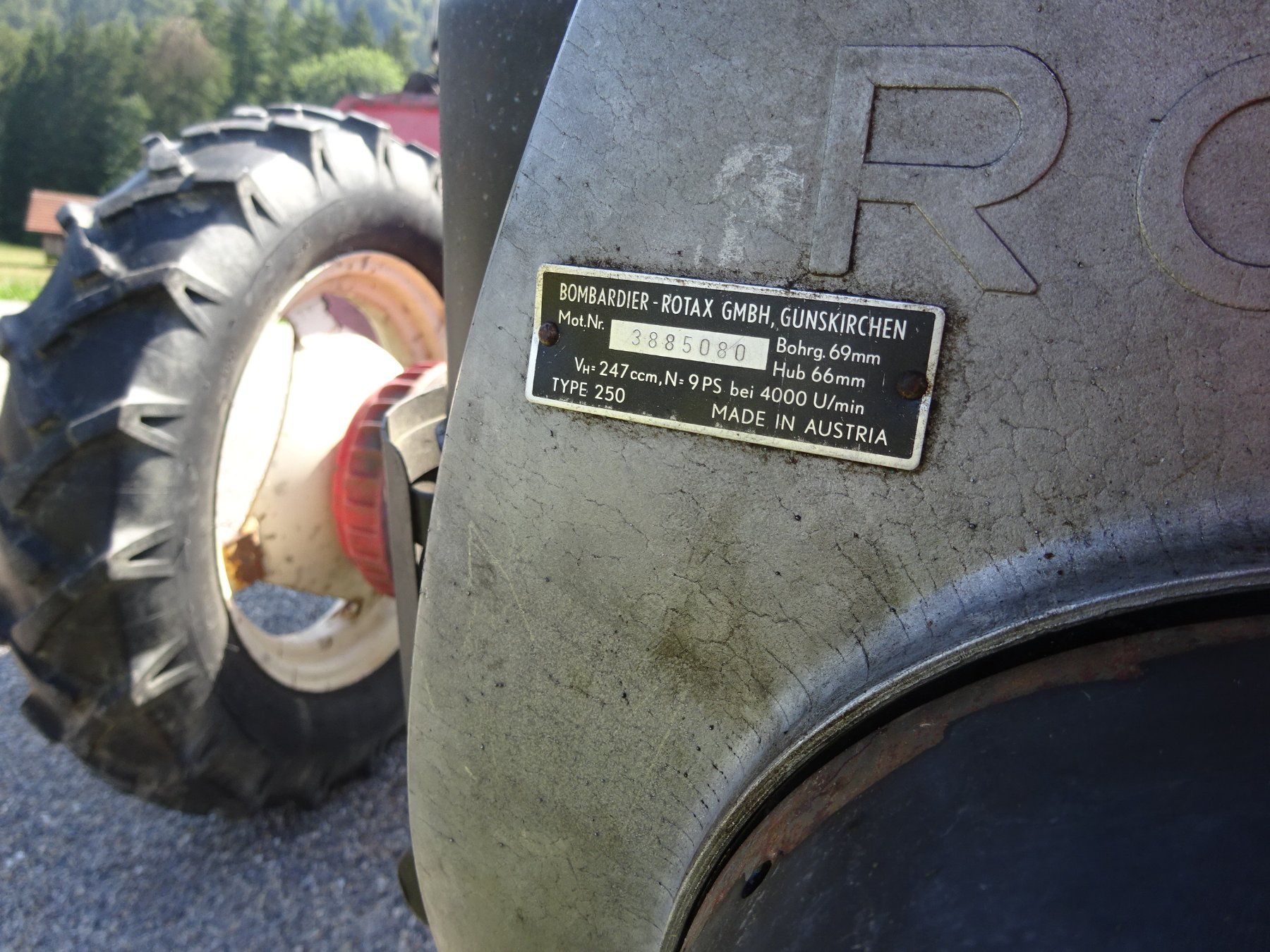 Aebi Tutte le macchine: HeuRaupe mit Rotax Motor – Usato da Bauma venduto da deutz08 6