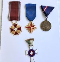 4 Verschiedene Original Orden 