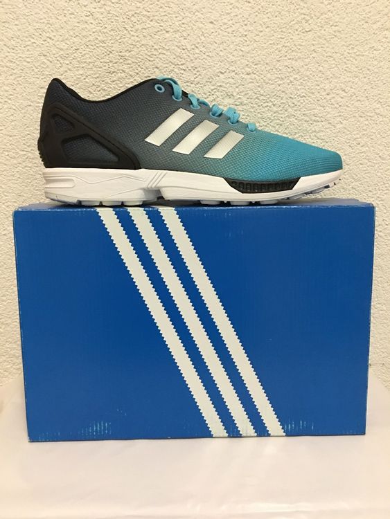 ADIDAS ZX FLUX BLACK TURKIS GR. 44 Innensohlenlange 28 cm Kaufen auf Ricardo