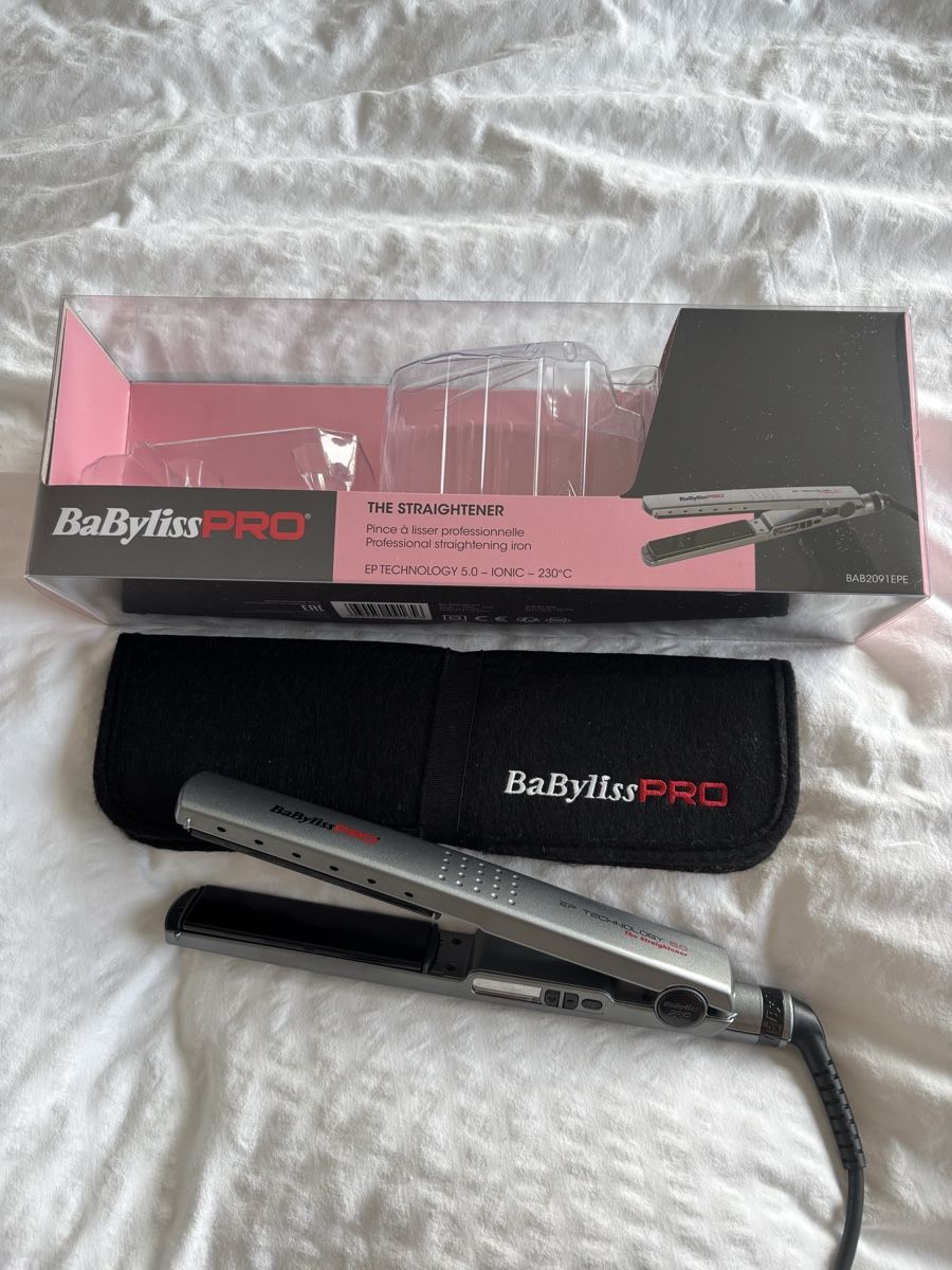 BaByliss Asciugacapelli: Babyliss PRO The Straightener - Ionic Hair Iron + Case – Nuovo e nell'imballaggio originale da Dübendorf venduto da eli_dt6x
