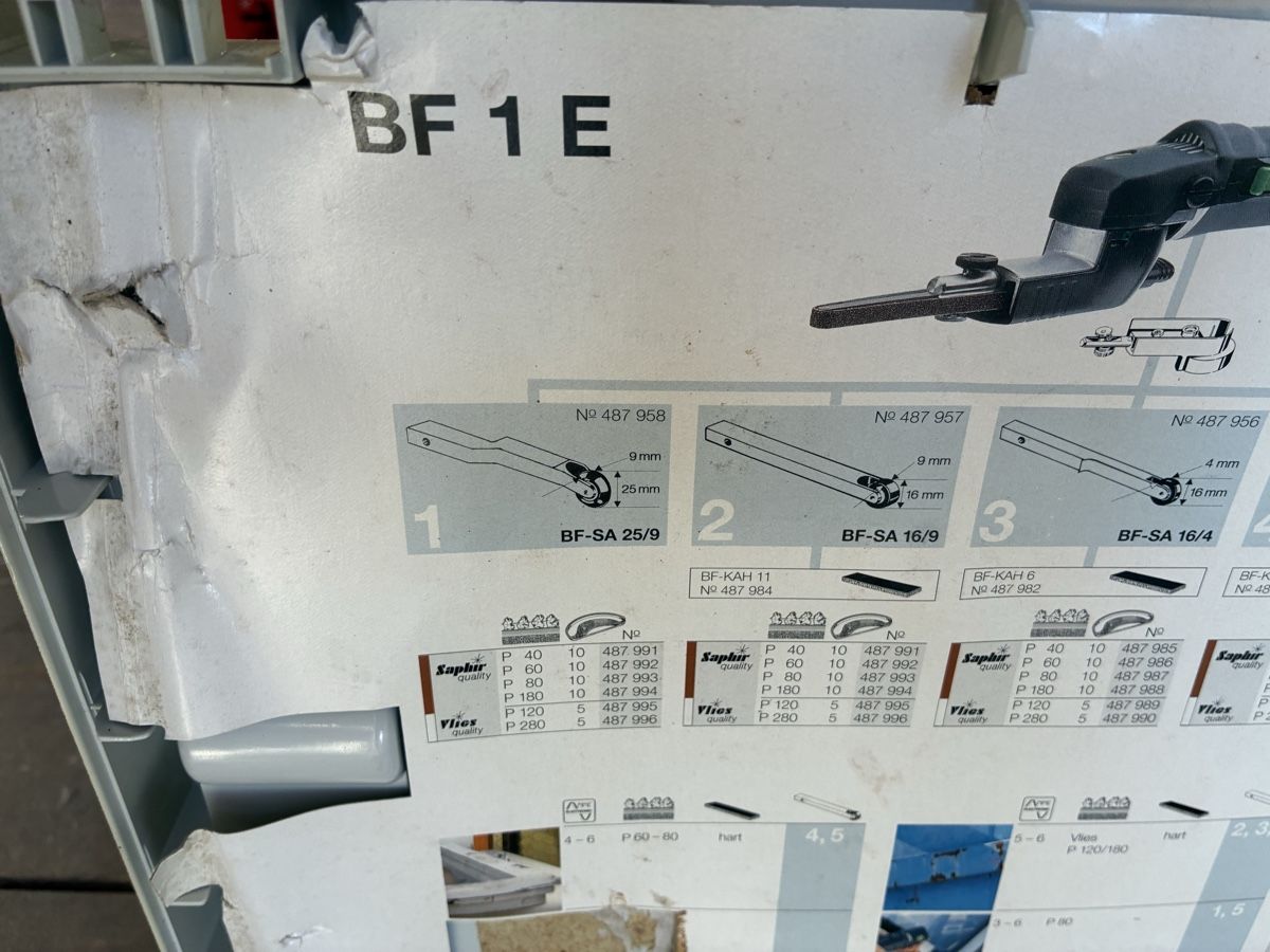 Smerigliatrici & Lucidatrici: Bandfeile Festo BF 1E – Usato da Olten venduto da sang1 1