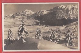 Oberiberg mit Fluhberg im Winter - ca. 1930