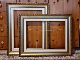 Paar Goldrahmen 80x60 Historismus Stil