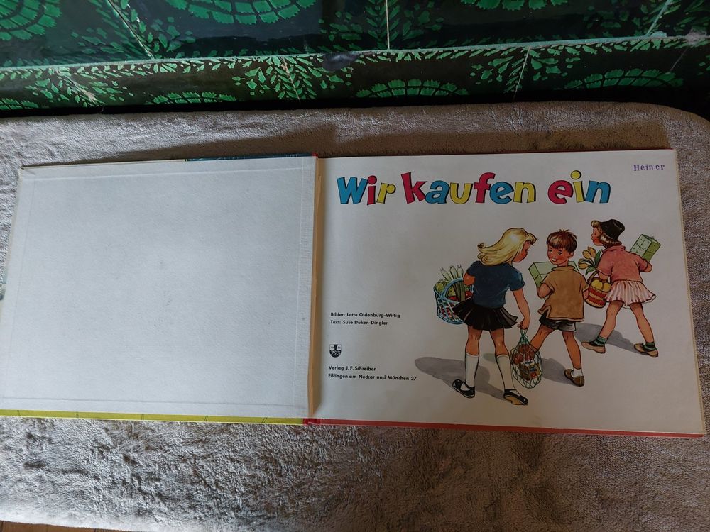 Libri: Sehr altes Kinderbuch "Wir kaufen ein" - Selten! Top! – Usato da Otelfingen venduto da silver-moon 1