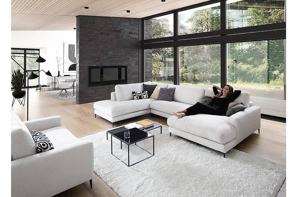 Divani: Cordsofa Uptown in U-Form – Nuovo e nell'imballaggio originale da Bischofszell venduto da deluxe-moebel 3