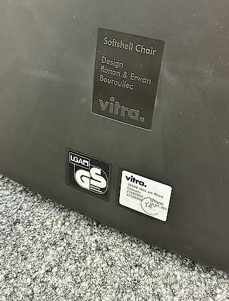 Stühle: Vitra Softshell Chair mit Rollen, 2x Gelb, 1x Grau – Gebraucht aus Blumenstein von marycherry 2