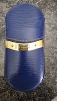 Etui Leder Dunkelblau Lufthansa Gold Pfeil Limited Edition 