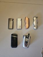 Feuerzeuge und Cases Konvolut für Sammler 6 Stück