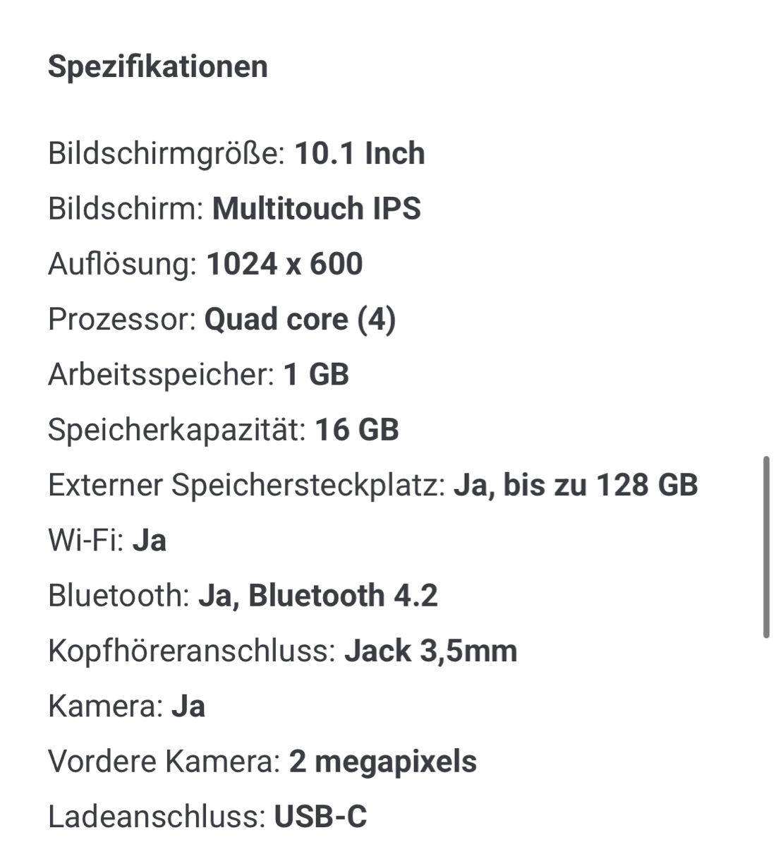 Tablet PC: Kurio Tablet XL 2 – Nuovo (secondo la descrizione) da Rothenhausen venduto da dbu_gh52 6