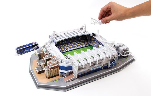 Puzzle: Chelsea Stamford Bridge Stadion 3D Puzzl – Nuovo e nell'imballaggio originale da Wil SG venduto da Football-Legends 4
