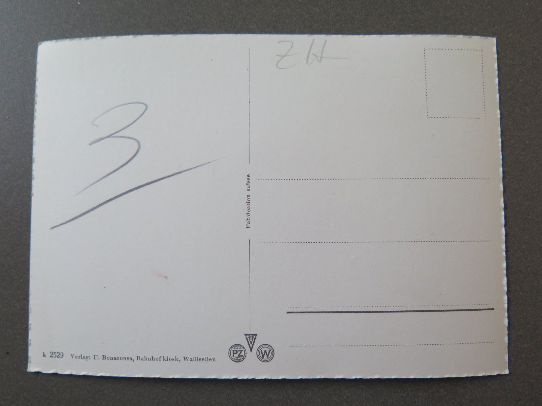Cartoline postali: WALLISELLEN - TEIL DES ORTES – Usato da Wittenbach venduto da lipasal 1
