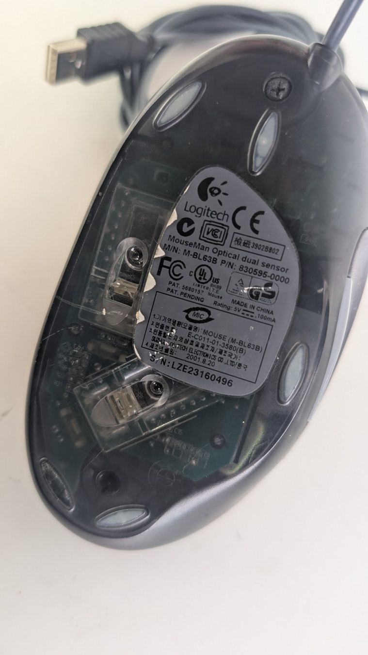 Mouse: Logitech Mouse USB - Top - Sofort Einsatzbereit! – Usato da Zürich venduto da axolottchen 3