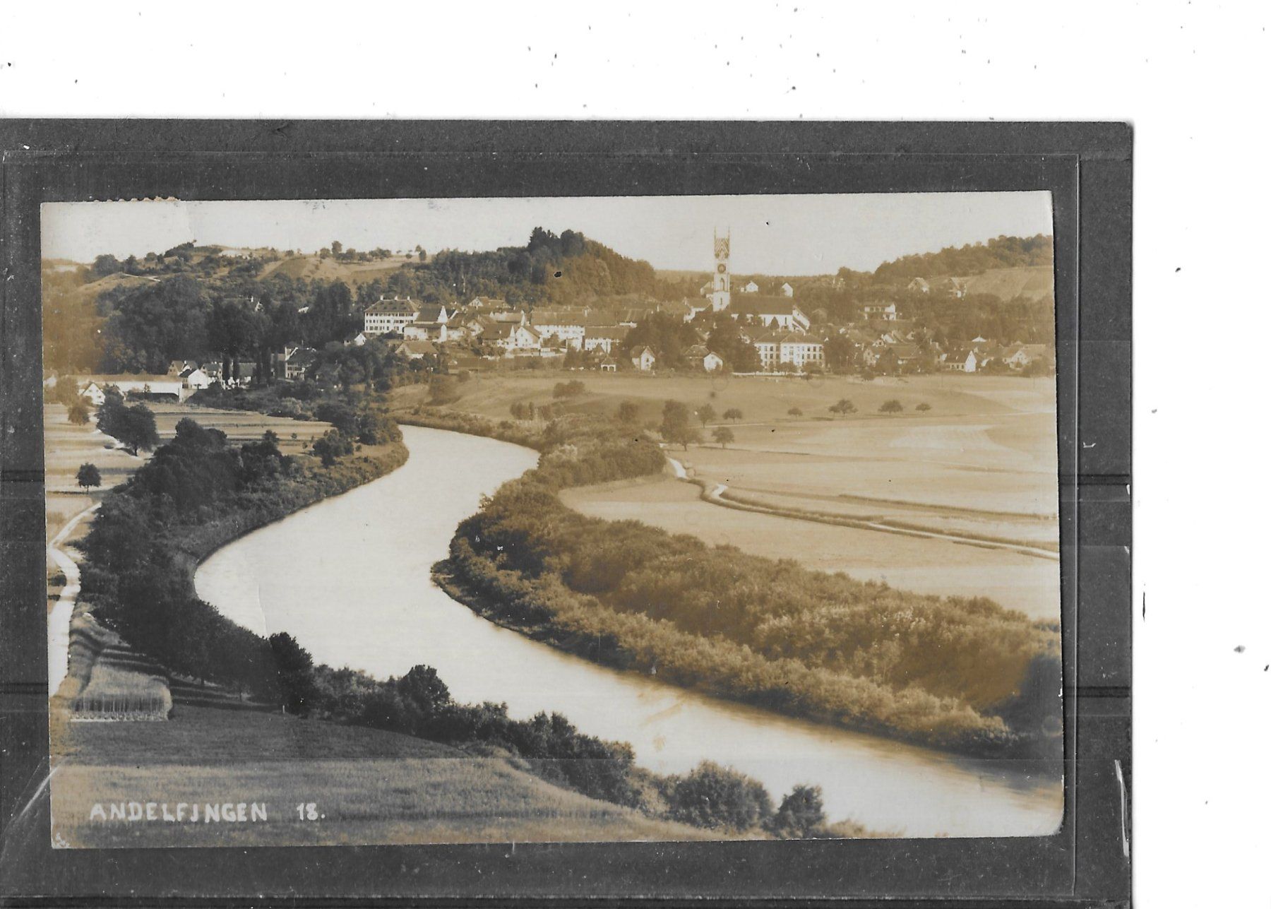 Cartoline postali: ZH Andelfingen 1928 – Usato da Schocherswil venduto da Wilare