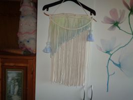*** hübscher Makramee Wandbehang *** / dezente Farben / Boho