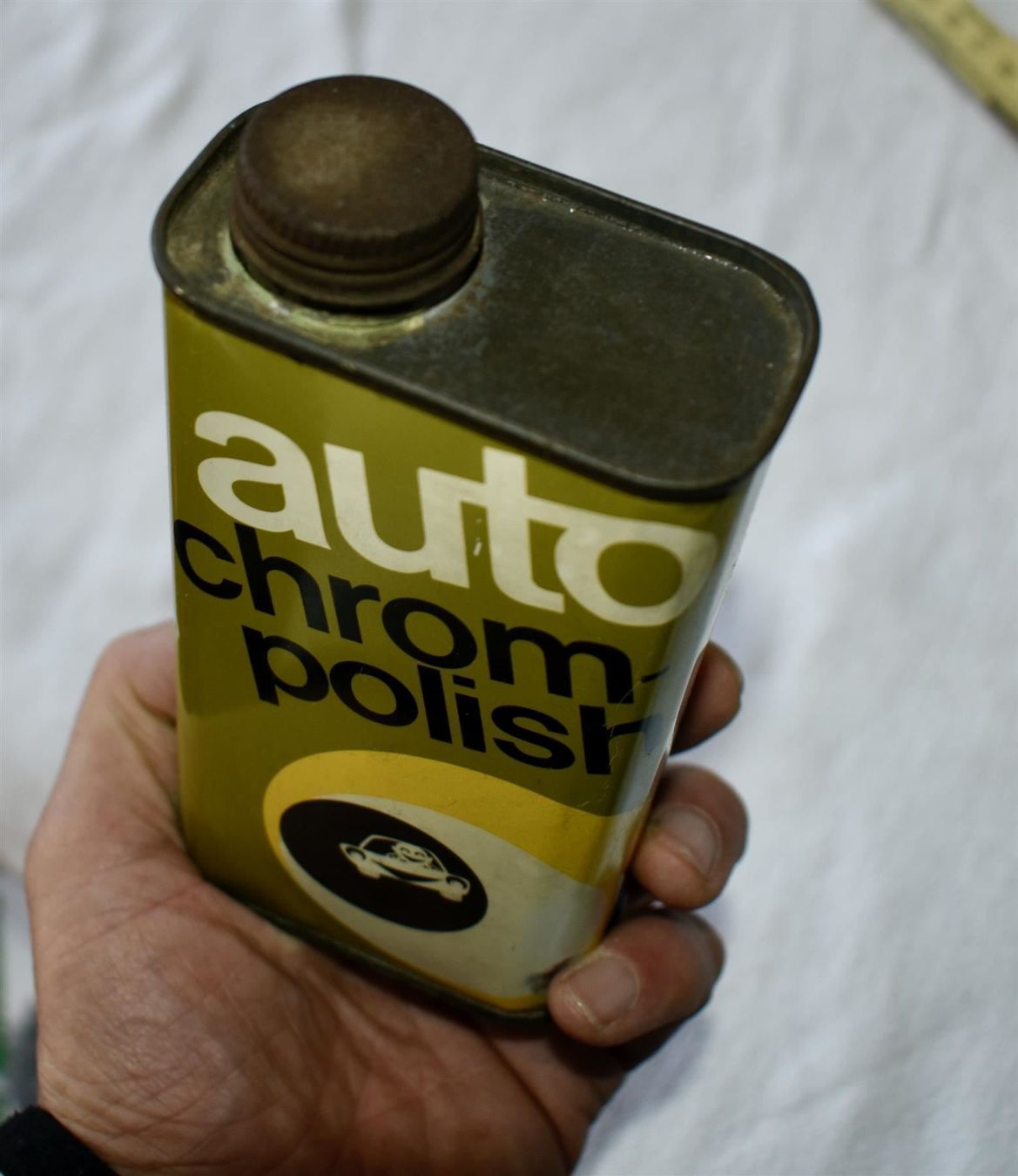 Barattoli: VINTAGE auto chrom polish BLECHDOSE – Usato da Pfaffhausen venduto da mono_rec 8