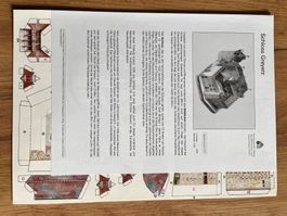 1 Modellbogen Pädagogischer Verlag Schloss Greyerz