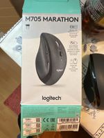 Logitech M705 Marathon Maus schwarz neuwertig