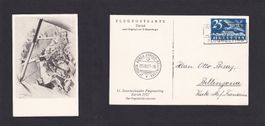 Flugpostkarte Flugmeeting Zürich --> Bellinzona 22.08.1927