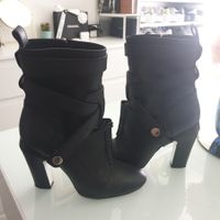 👢Fendi Stiefeletten schwarz, Gr. 38