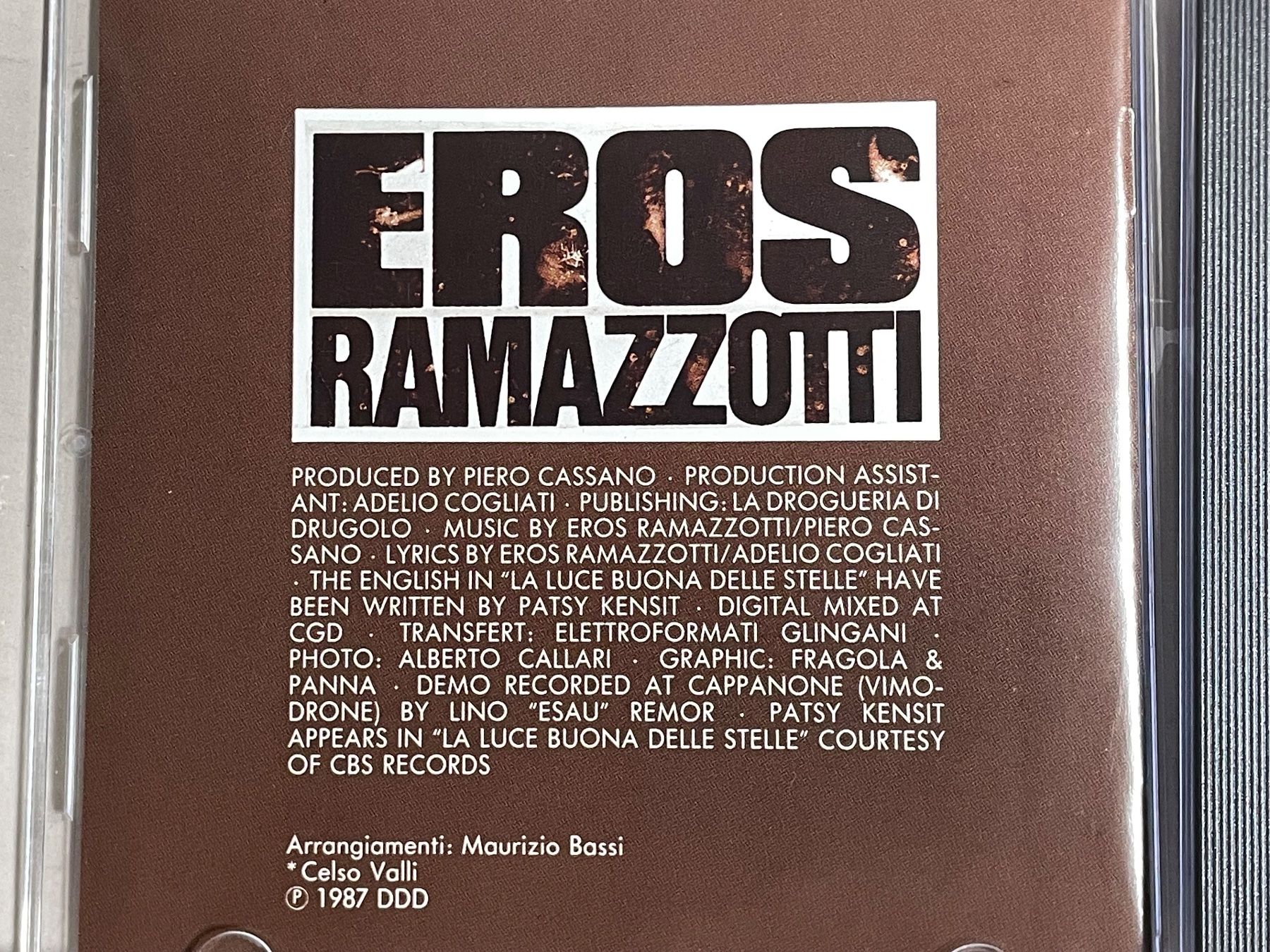 CD: Eros Ramazzotti-In Certi Momenti – Usato da Muri b. Bern venduto da AdidasCollector 3