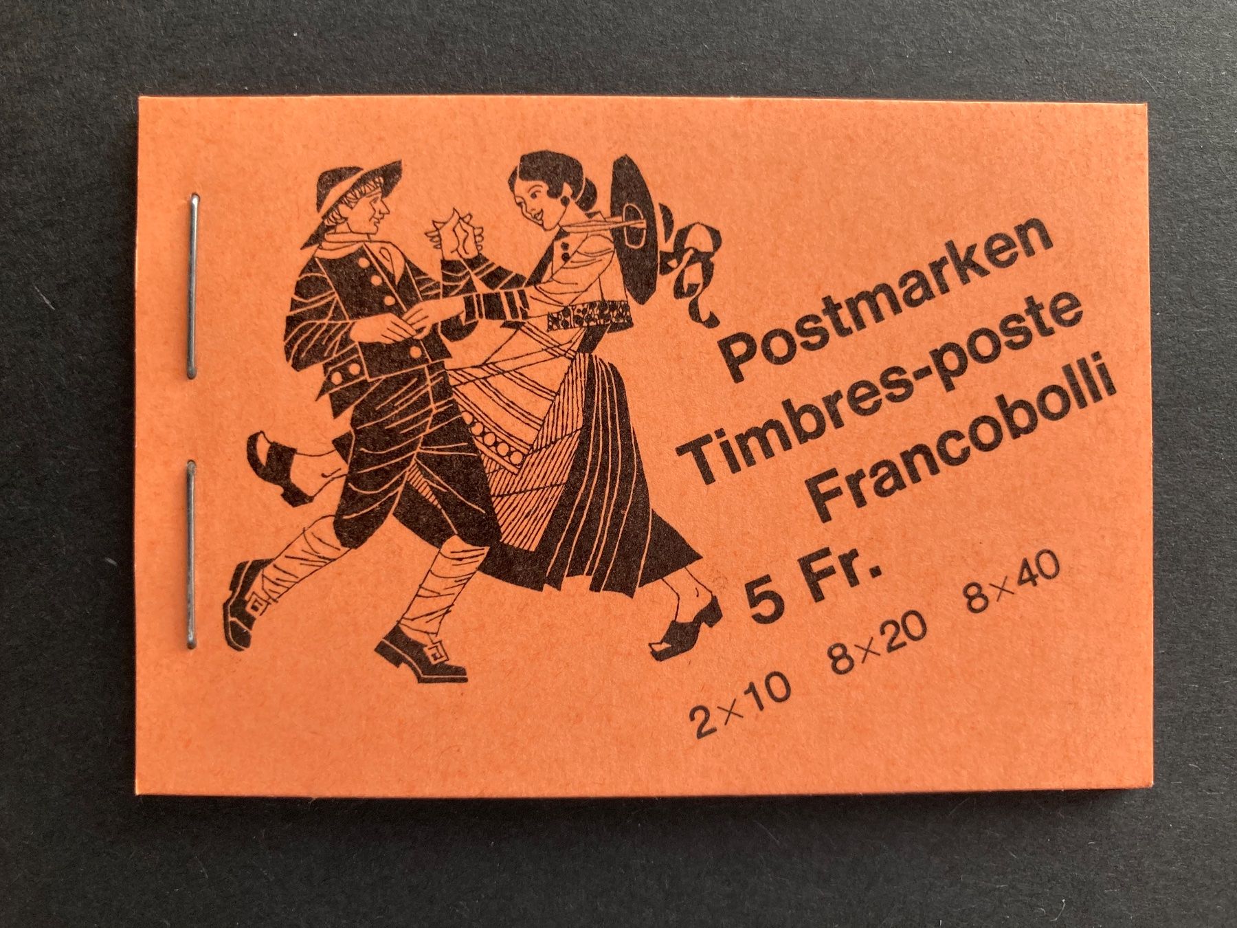 Tutti i francobolli: PTT Markenheft 1979 orange postfrisch** – Nuovo e nell'imballaggio originale da Niederurnen venduto da Alpineyeti