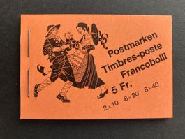 PTT Markenheft 1979 orange postfrisch**