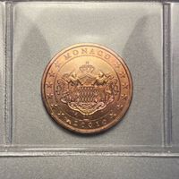 Monaco 2001 - 2 Cent Münze