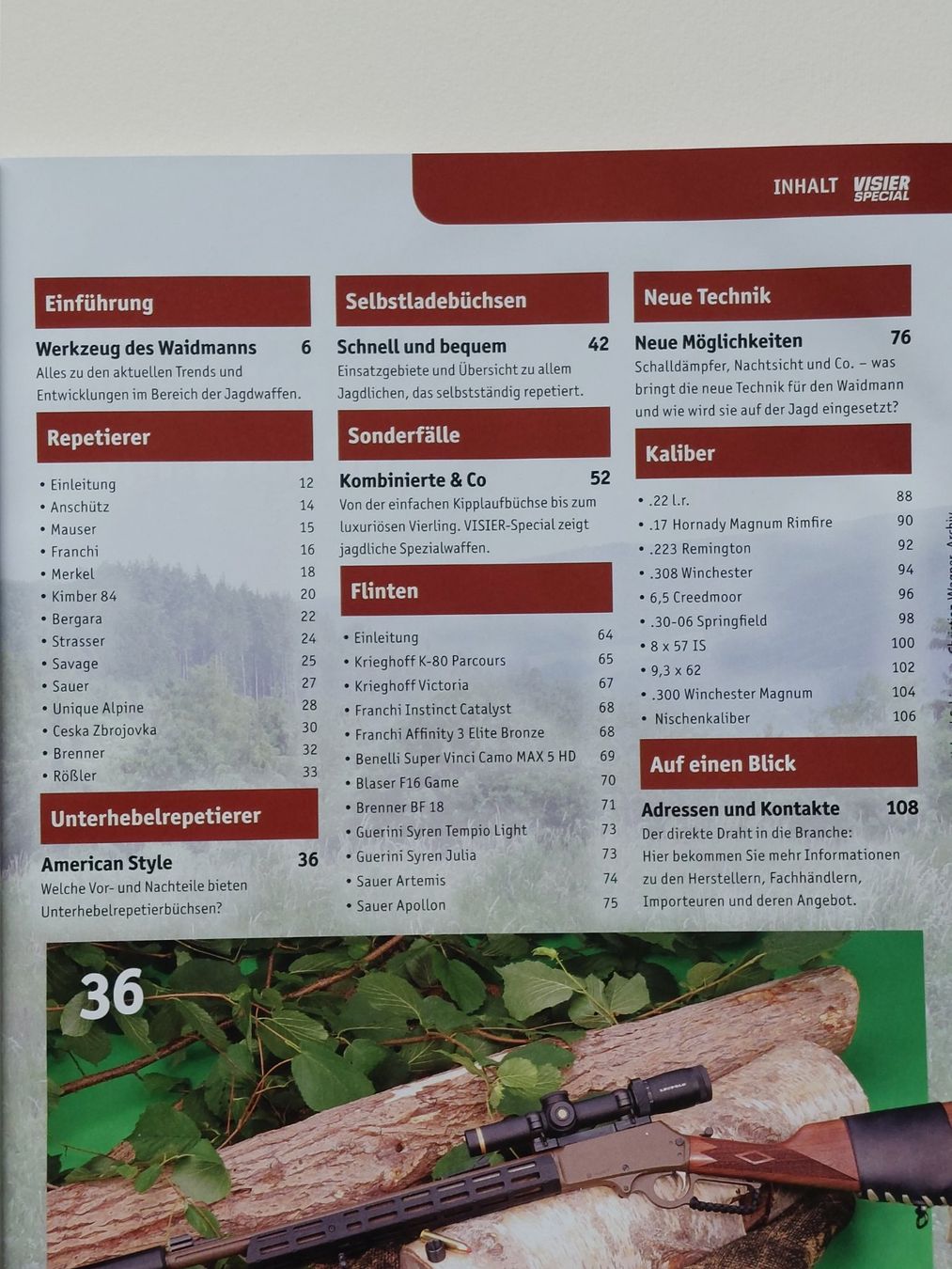 Riviste & Magazine: VISIER Special Nr. 98 - Jagdwaffen – Usato da Liebefeld venduto da Helveticus6 1